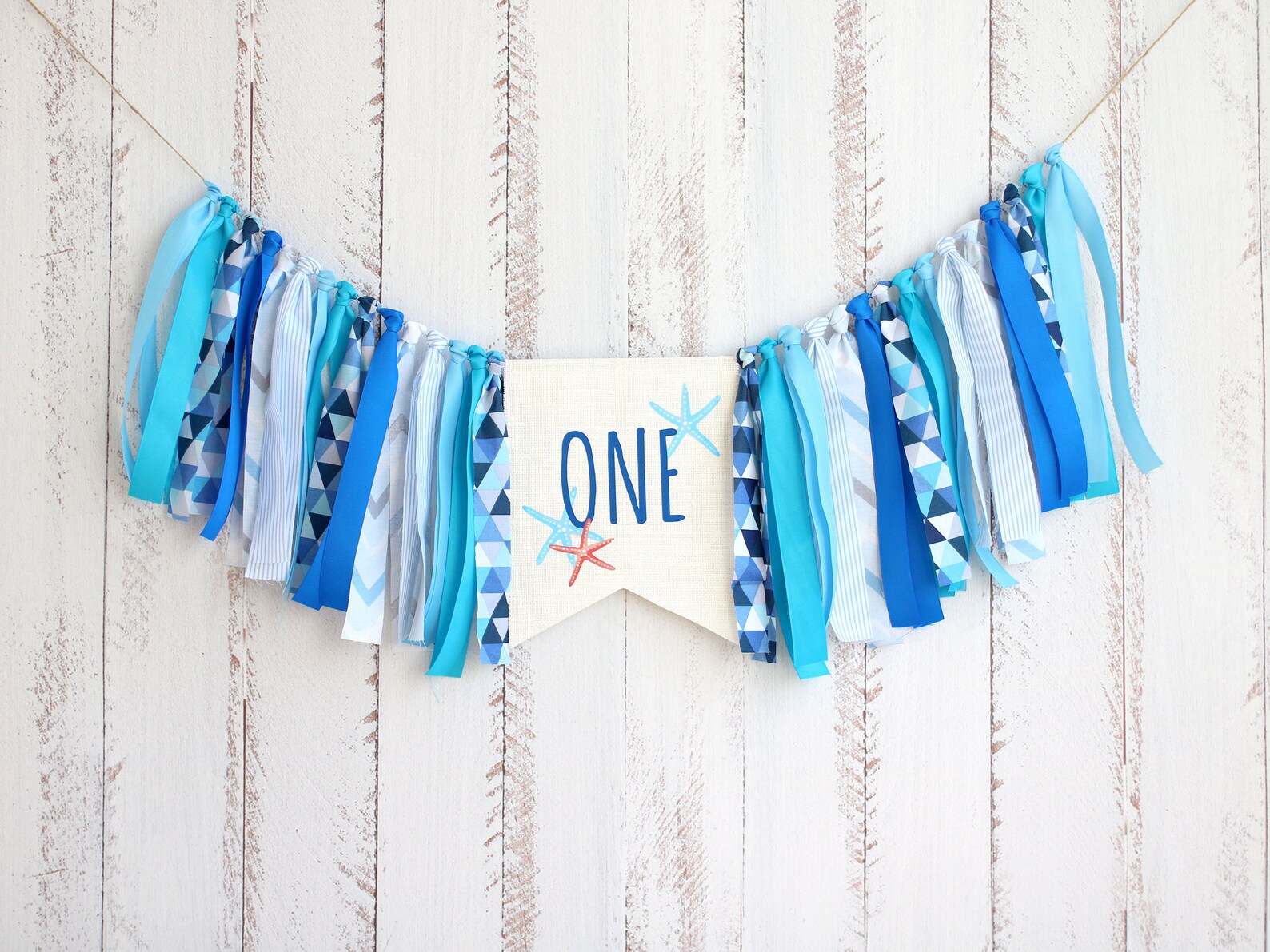 Under the Sea High Chair Banner Underwater Baby Shower Boy Etsy