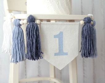 1 Geburtstag Banner, Hochzeit Banner, Hochzeit Banner, Tassel Banner, Banner für 1