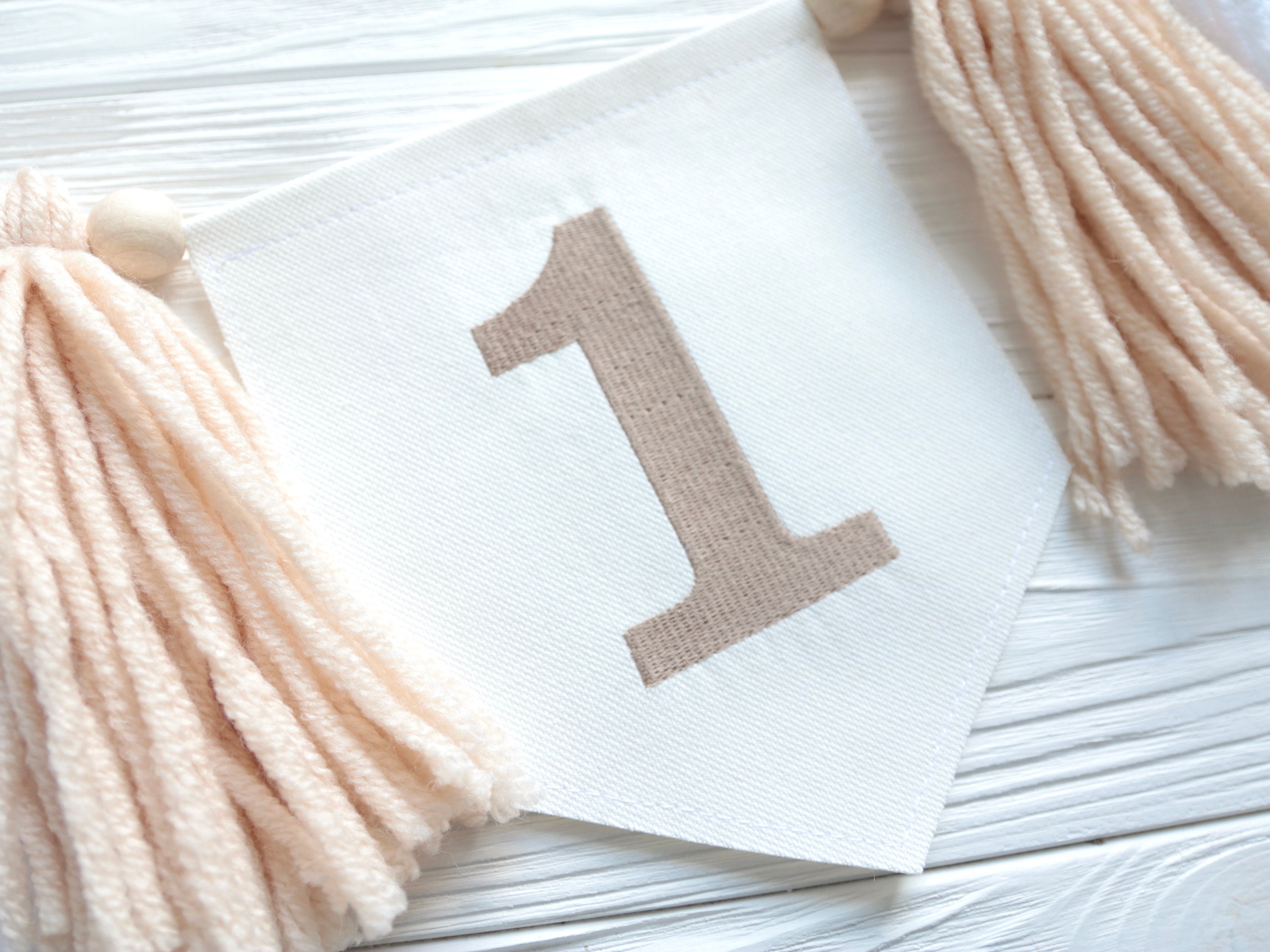 Striscione per seggiolone per il 1 compleanno del cucciolo, decorazioni