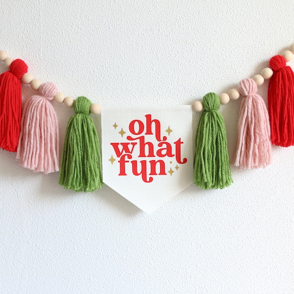 Oh welcher Spaß 1. Geburtstag, Mädchen hoch Stuhl Banner, Weihnachten Geburtstag Hochstuhl Banner, Weihnachten Geburtstag Kuchen Smash, Party Decor