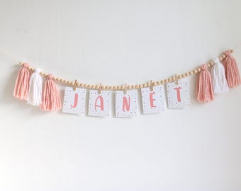 Girl Baby Banner, Girl Baby Bunting, Baby Shower Banner, baby garland with pearls, baby banner custom, baby bunting baby shower, Girl Shower