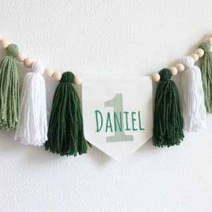 &quot;Golf Cake Smash Girlande, &quot;&quot;Golf Cake Smash&quot;&quot; Girlande, Geburtstag, Geburtstag, individueller Name Green Shades Banner.&quot;