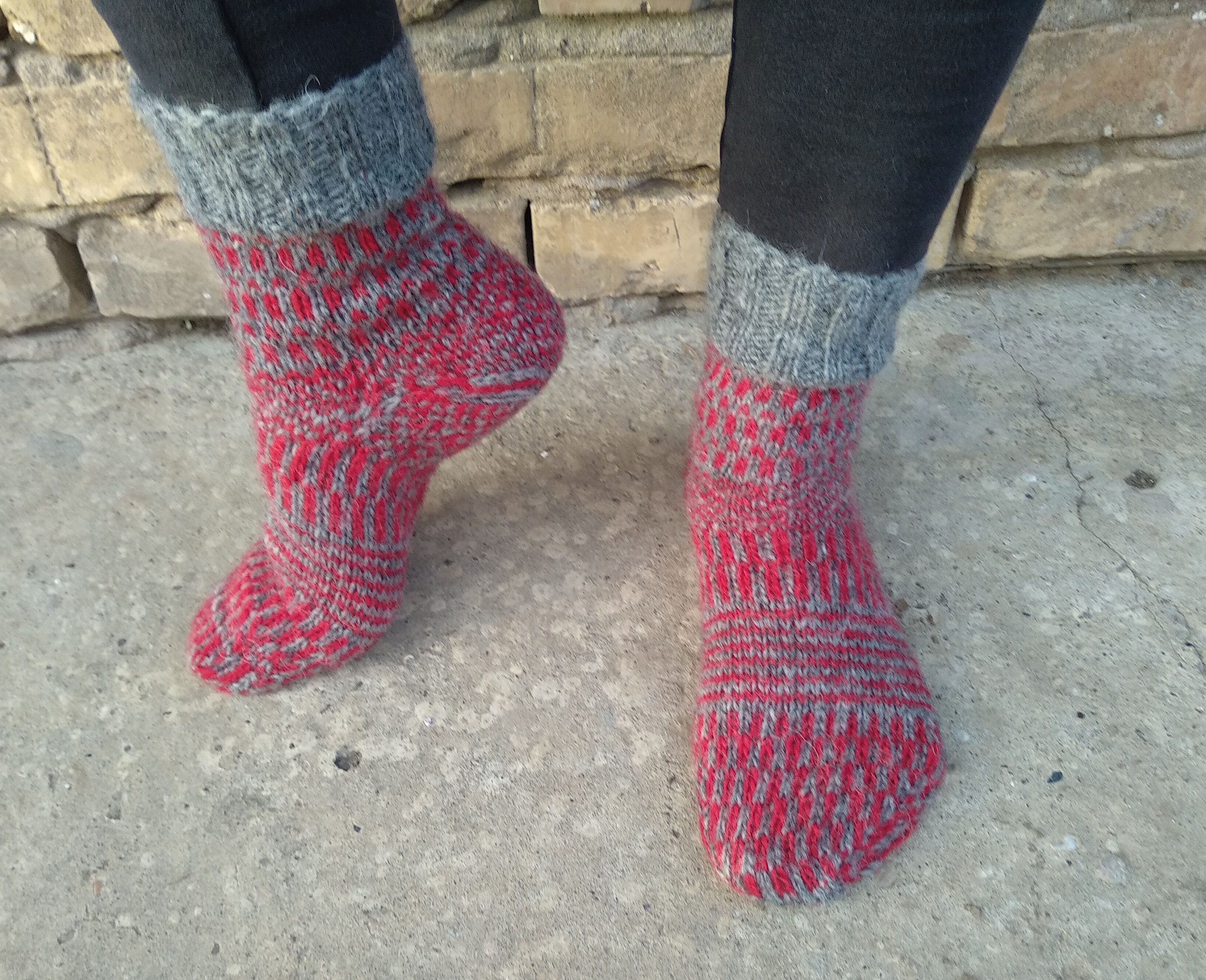 Woolen socks unisex pure natural wool Etsy