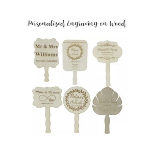 Hand Fan Wedding, Hand fans Personalized, Hand Fan wood, Hand Fans Bulk, Custom Hand fan gift, Hand Fan wedding Favor, Engraved Fans