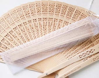 custom hand fans wedding favors