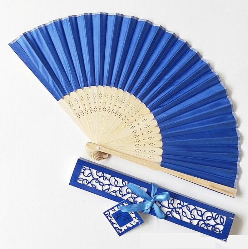 Hand Fan Wedding Hand Fans Personalized Hand Fan Folding Etsy