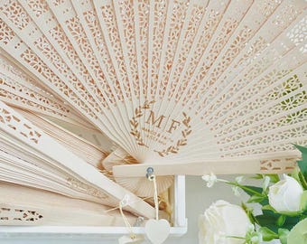 Hand Fan Wedding,Hand fans Personalized,Wedding fans,Hand Fan folding,Wedding Hand Fans Bulk,Custom Hand fan,Each Fan comes with Organza Bag