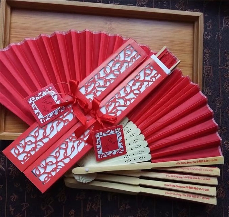 Hand Fan Wedding Hand Fans Personalized Hand Fan Folding Etsy