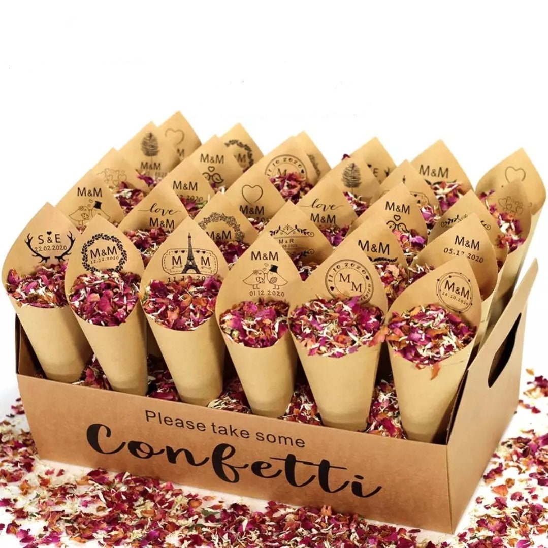 Wedding Confetti Cone Holder Confetti Cone Tray Perfect for Etsy