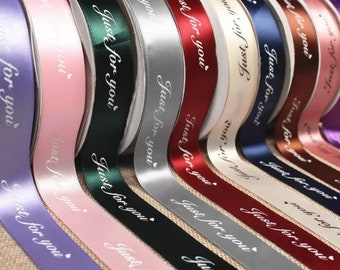 100 Yards Custom Satin Ribbon,Personalized Ribbon,Customized Ribbon,Logo Ribbon,Ribbon printing,Wedding Ribbon,Company Ribbon, Ribbon