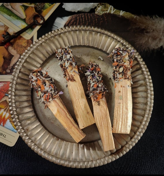 Infused-Herbal-Palo Santo Stick-Housewarming-Aromatherapy-Gift