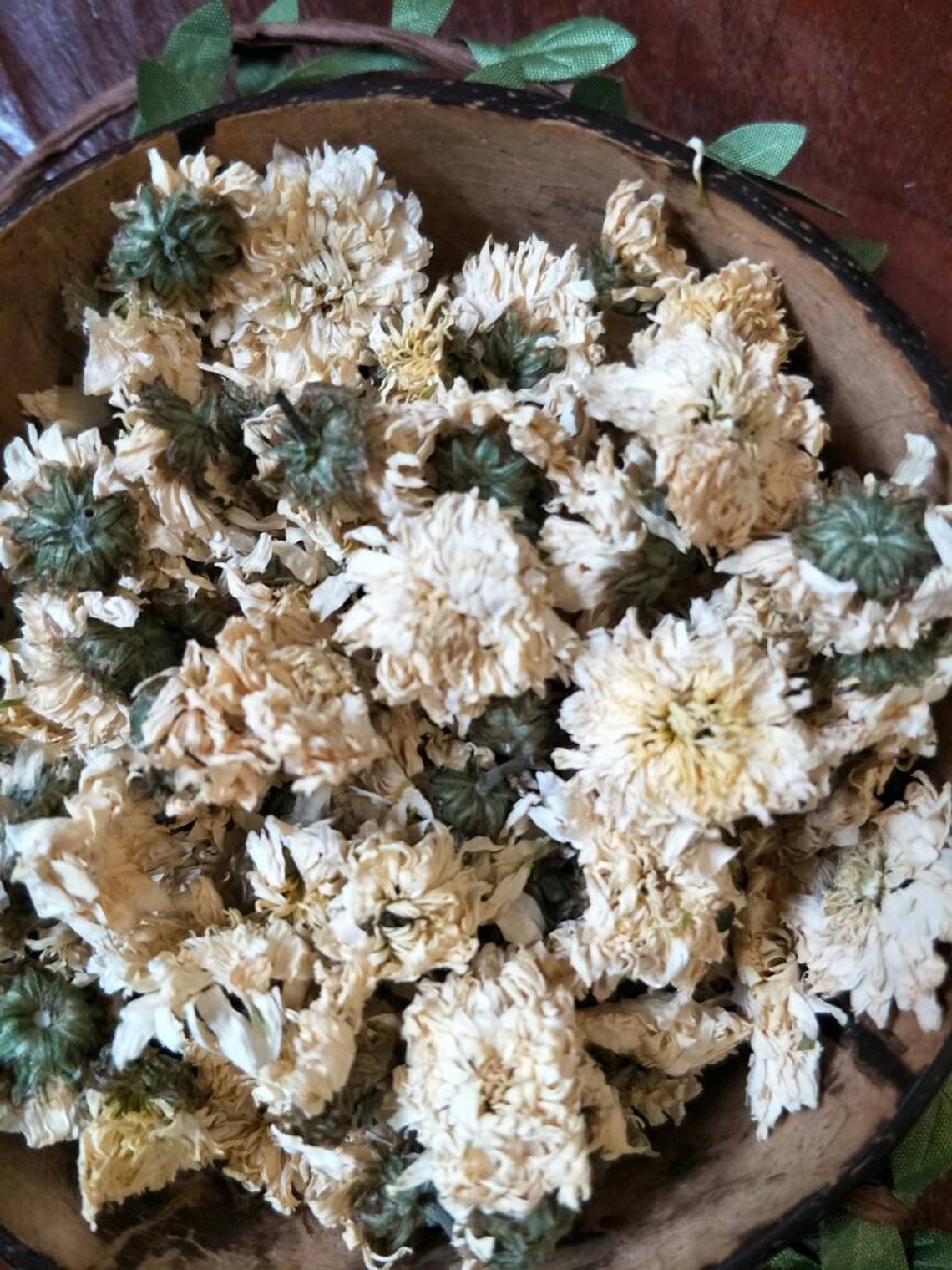 Dried Chrysanthemum Flowers Plastic Free Herbal Tea Etsy