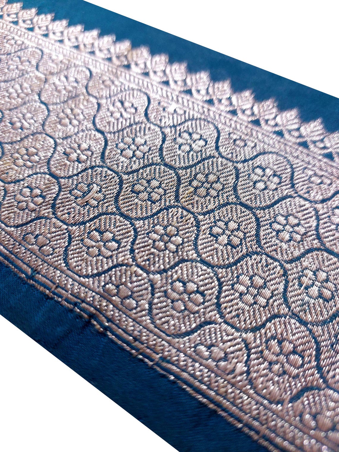 Vintage Banarasi Brocade Saree Border, Brocade Trim Craft Ribbon ...