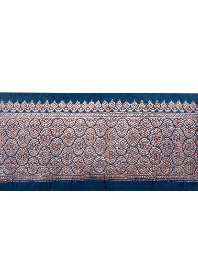 Vintage Banarasi Brocade Saree Border, Brocade Trim Craft Ribbon ...