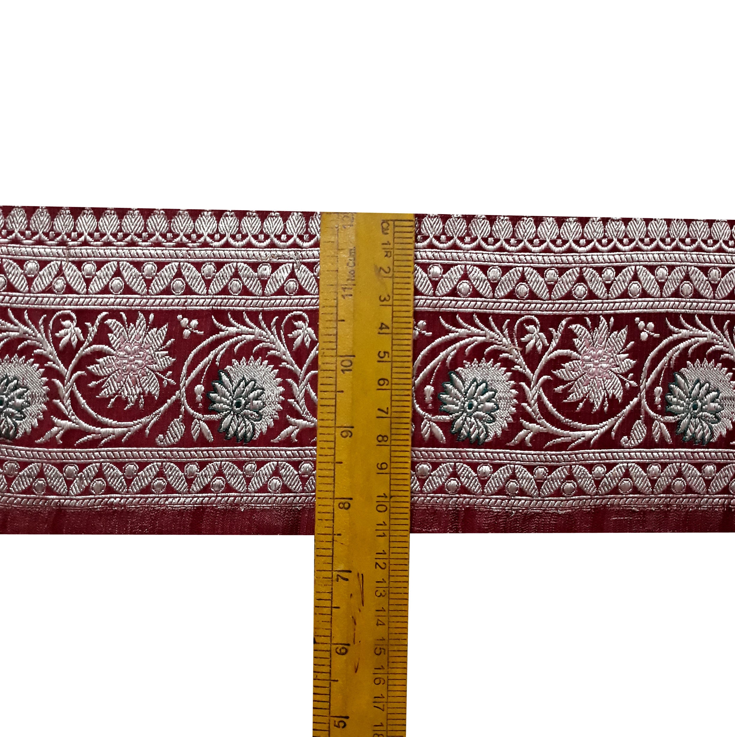 Vintage Banarasi Brocade Saree Border Brocade Trim Craft - Etsy
