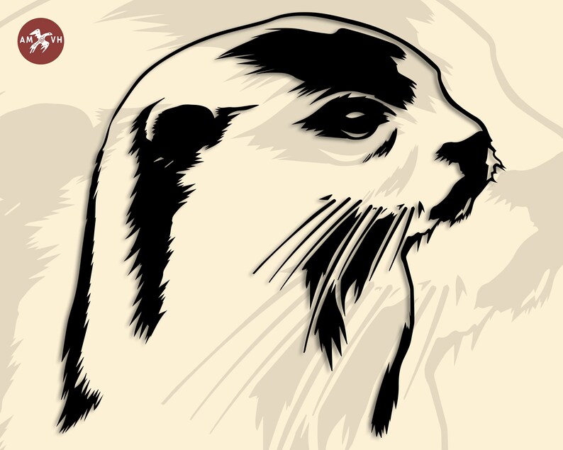 Download Otter Sea Marine Giant River Head Ferret Weasel Portrait Svg Png Eps Dxf Digital Download Vector Template Silhouette Art Collectibles Drawing Illustration Intellistall Com