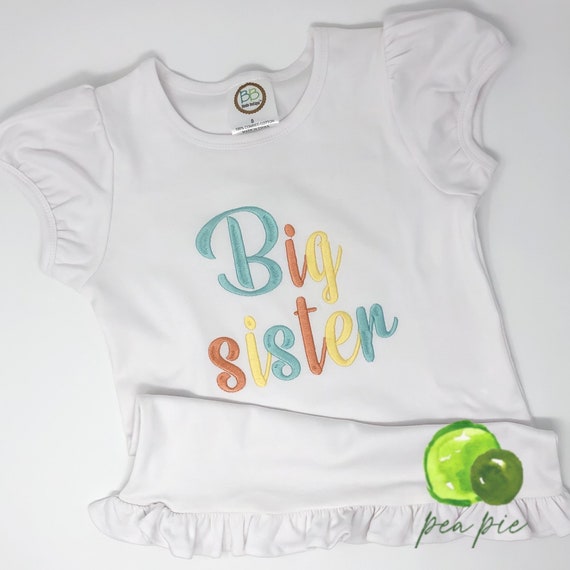 big sister outfit 18 months
