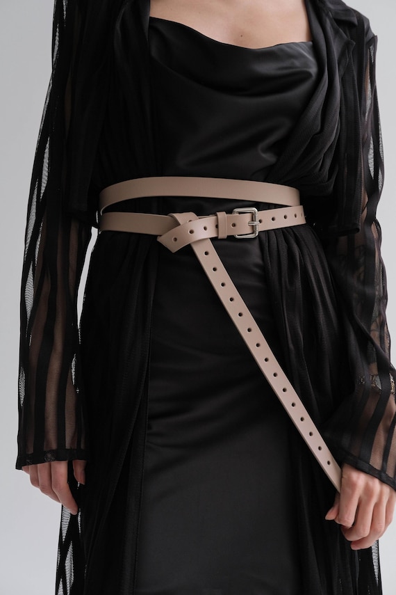 小物 w double belt (smooth leather) ovy kaja 小物 w double belt