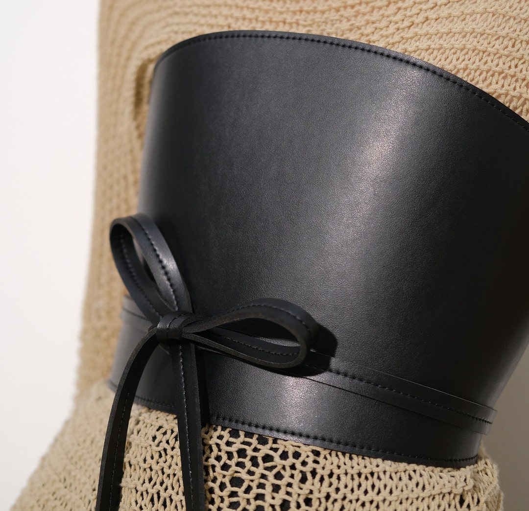 VEGAN LEATHER WAIST BELT main image 0