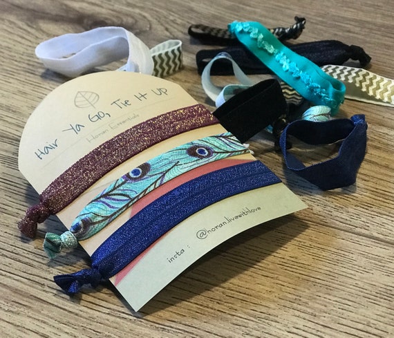 Ouchless Creaseless Hair Ties Etsy