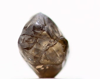 0,69 kt natuurlijke bruine ruwe diamant, ongeslepen Canadese diamant