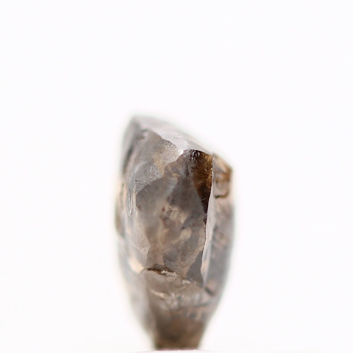 0.48 Ct Natural Triangle Shape Brown Rough Diamond Fancy Color - Etsy UK