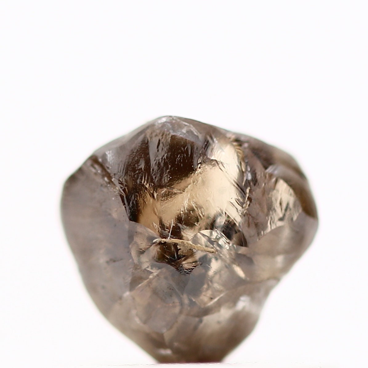 0.48 Ct Natural Triangle Shape Brown Rough Diamond Fancy Color - Etsy UK