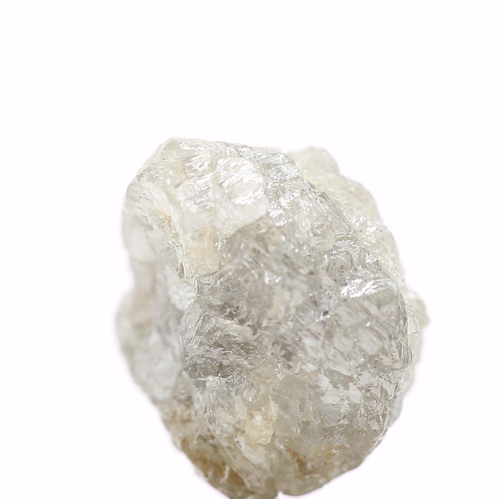 Lot De Diamants Bruts Naturels Blanc/argent 5.77 Carats - Non Taillés, Origine Canada, Vendus Sans Emballage
