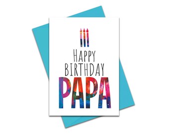 Papa Geburtstagskarte Etsy