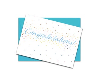 Congratulations Card | New baby card | Baby Boy Card | Baby girl | Engagement Card | Wedding card | New job card | Pass exams card