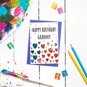 Granny Birthday Card | Granny Card | Card For Granny | Birthday Card For Granny | FSC Birthday Cards | Beautiful Card For Special Granny