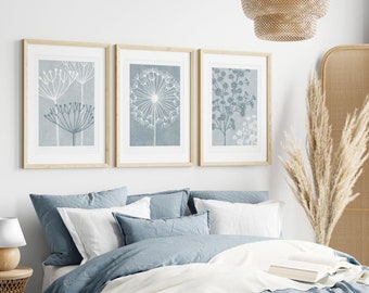 Blue Bedroom Art - Etsy