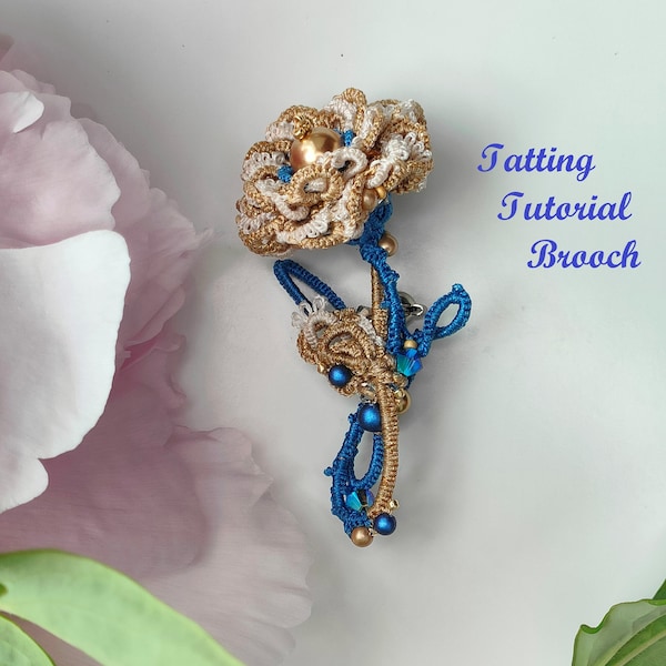 Tatting Flower Etsy