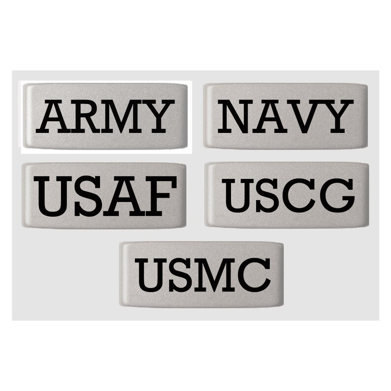 Add On Item Military Service Badge