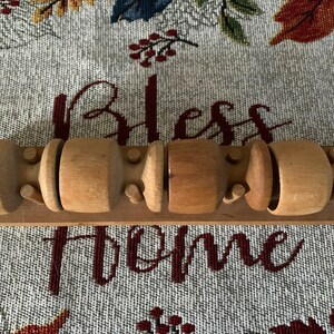 Danish wood egg holder hold 4 eggs