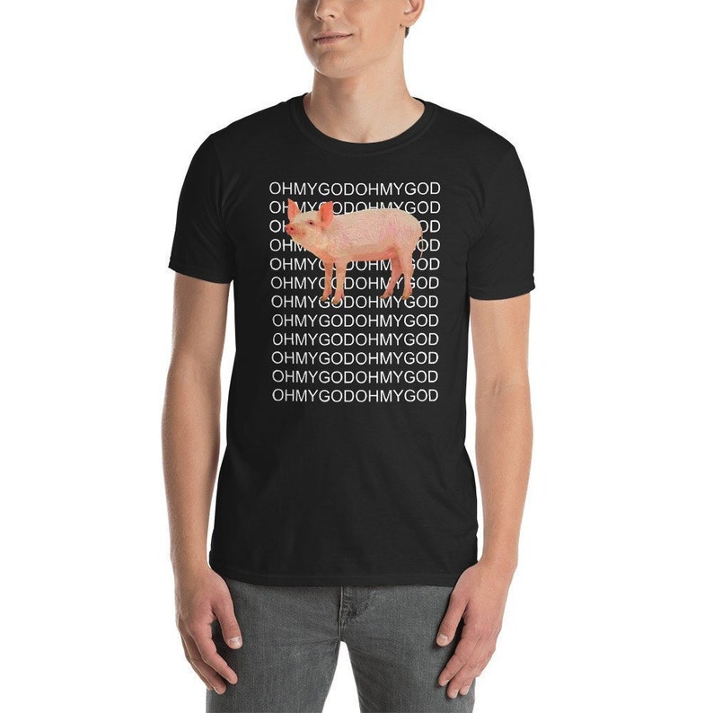 Shane Dawson Oh My God Pig TShirt Graphic Tee gift Shirt Etsy