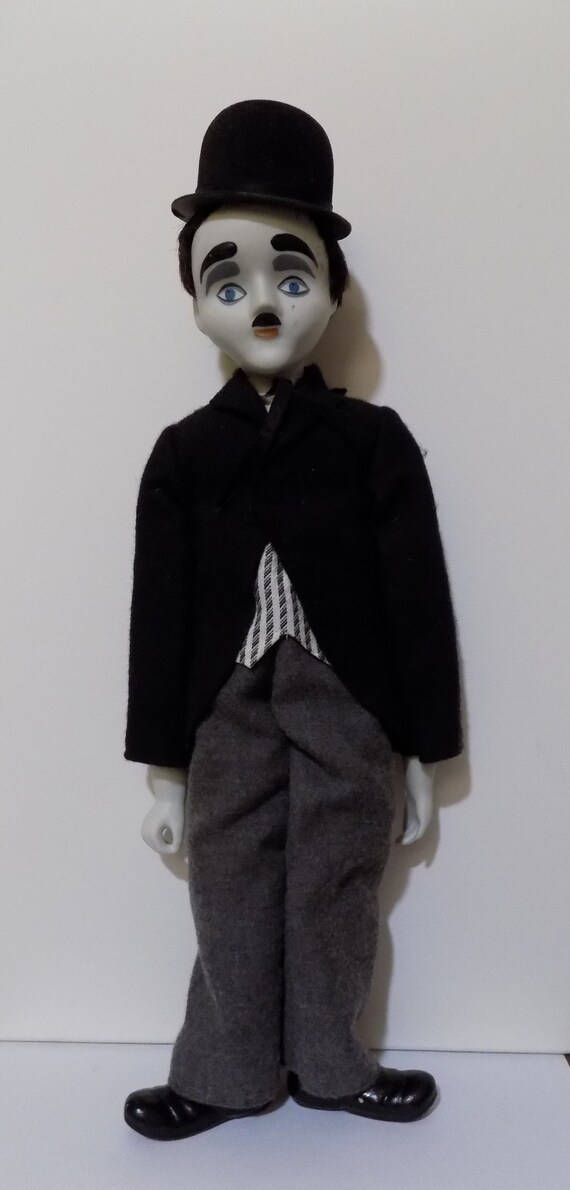charlie chaplin porcelain doll