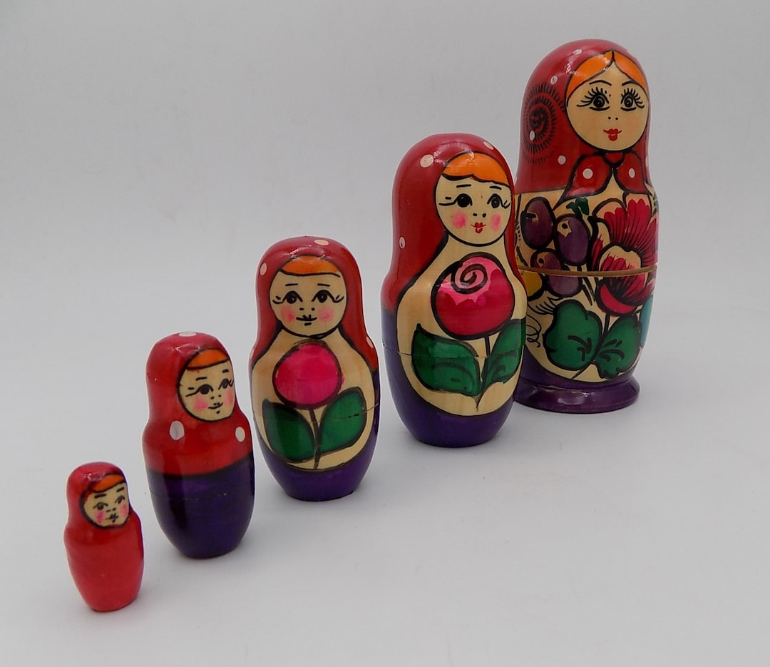 Object Doll Ruse Dolls, Vintage Dolls, Wooden and Hand Painted, Vintage Object ...