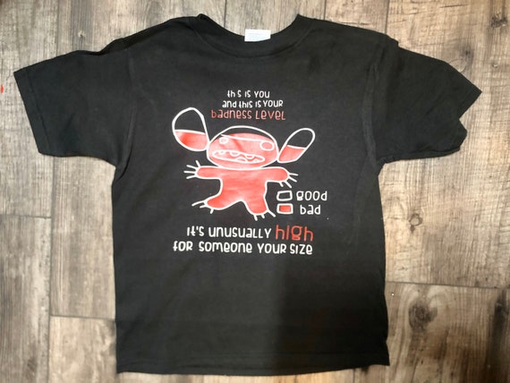 stitch badness level shirt