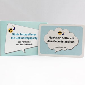 100 Aktionskarten zum Geburtstag, "Gäste fotografieren die Geburtstagsparty", Selfie-Fotoaufgaben, Partyspiel, Geburtstagsgeschenk, Aktion
