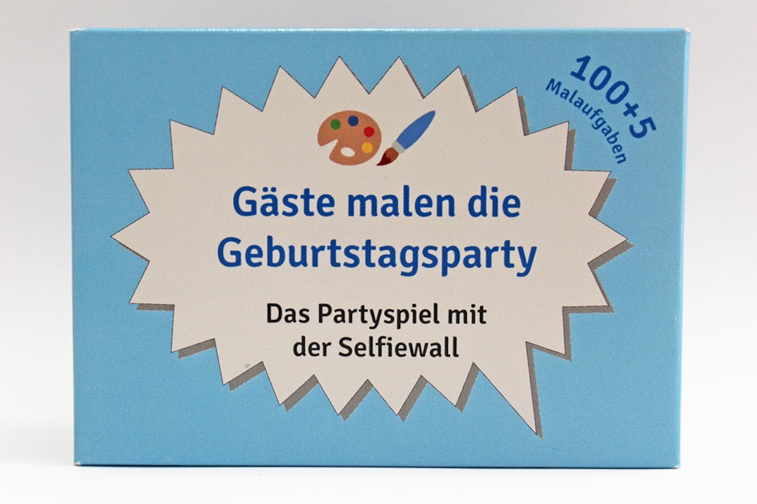 100 Aktionskarten Zum Geburtstag, gäste Malen Die Geburtstagsparty, Partyspiel Mit Kreativen 