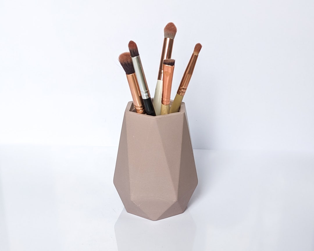 Makeup Brush Pot for Vanity Mirror Table Beauty Storage Pot Etsy