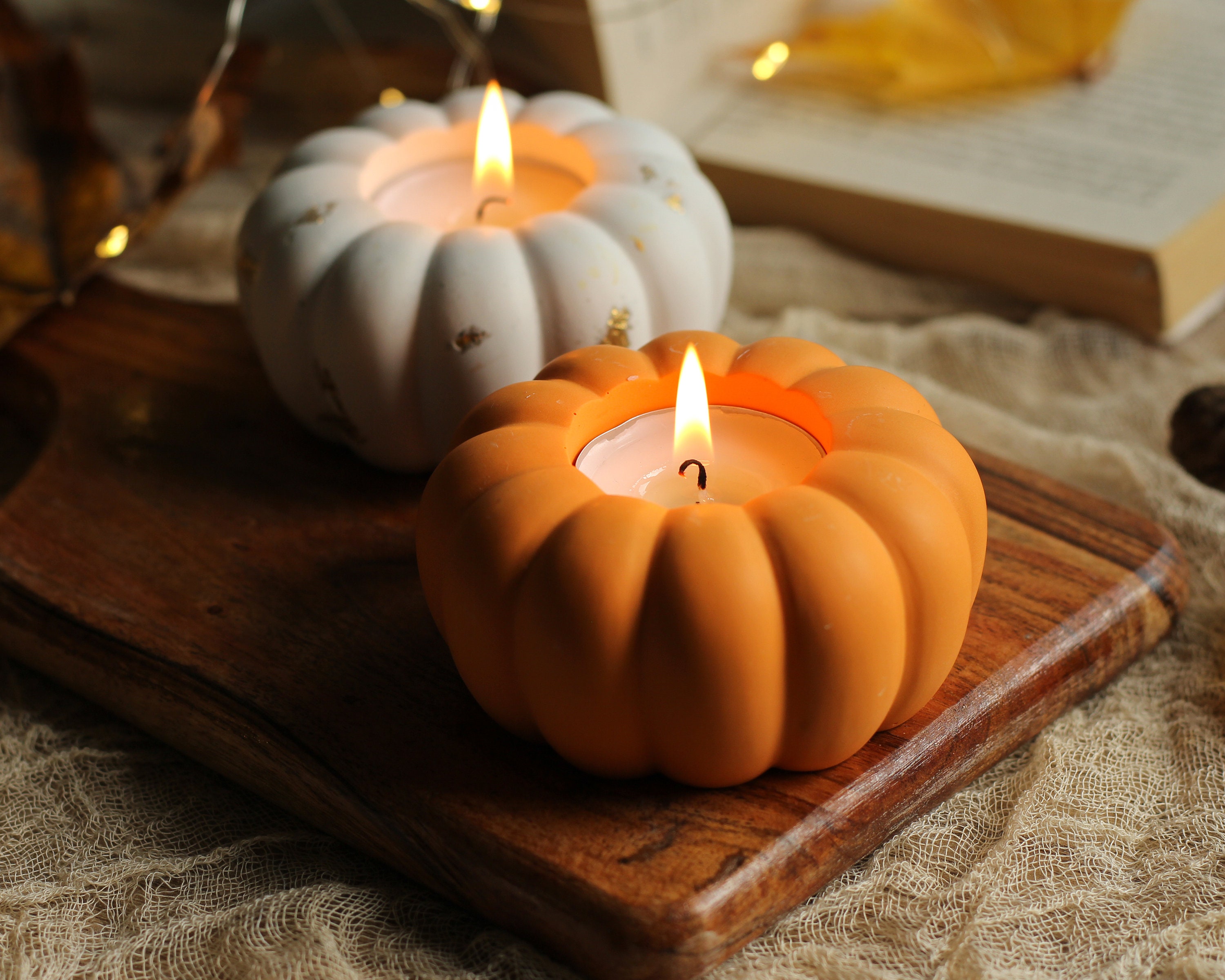 Pumpkin Tea Lights Pumpkin Tea Lights
