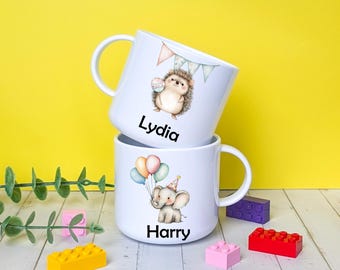 Personalised Children's Birthday Mugs | Unbreakable 6oz Polymer Cup
