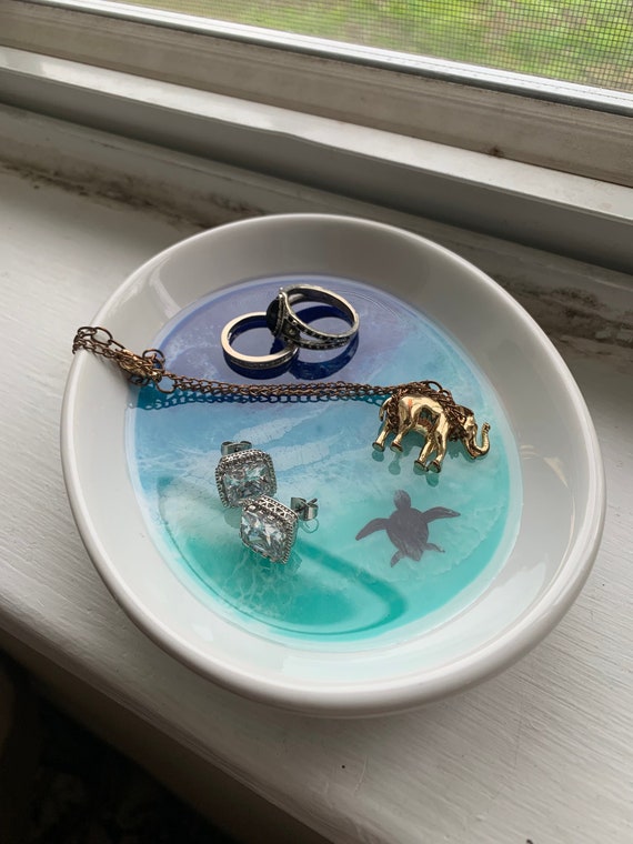 Decorative Resin Trinket Dish Neptun Dream Style.