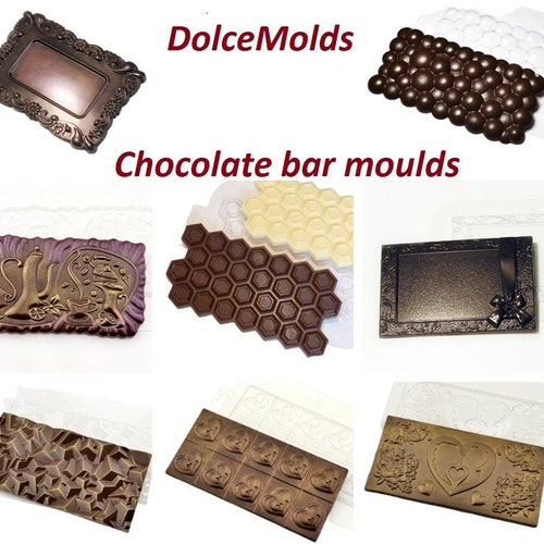 INFINITY Plastic Chocolate Bar Mold for Handmade Etsy