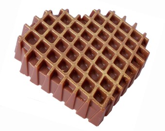 WAFFLE HEART plastic mold, chocolate mold, сandy moulds, chocolate moulds,crafts chocolate molds, Valentine’s Day mold,Weddings moulds