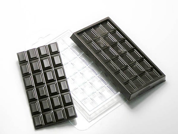 Plastic White Chocolate Mold, Square