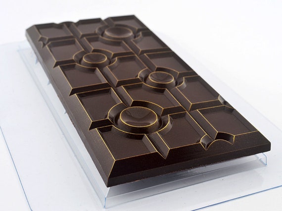 DIFFRACTION plastic chocolate bar mold for handmade chocolate,Chocolate  Candy Molds,Plastic candy molds Crafts chocolate plastic mold