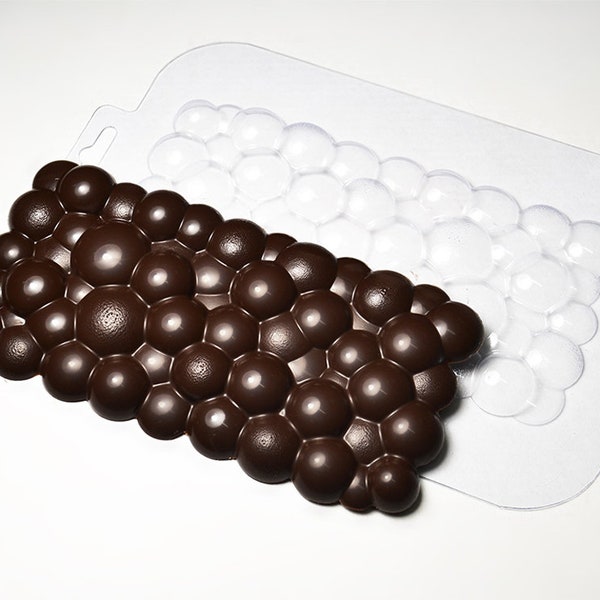 BUBBLES PLASTIC MOLD chocolate bar mold for handmade chocolate,Chocolate Candy Molds,Plastic candy molds,crafts chocolate molds plastic mold